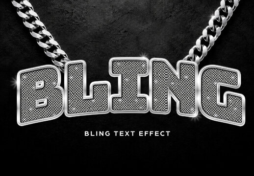 Bling Text Effect