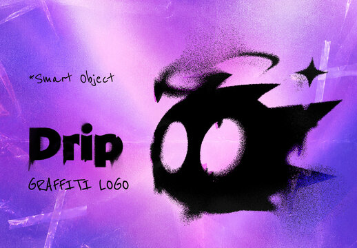 Drip Graffiti Logo