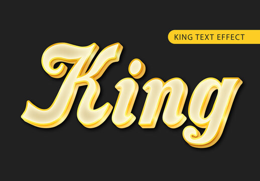 King Text Effect