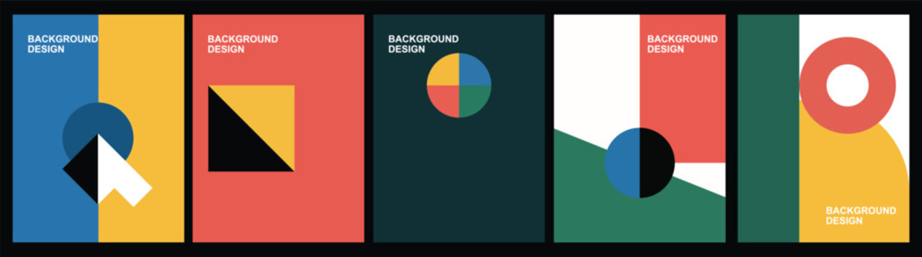 Modern abstract covers set, minimal covers design, Modern Design Concepts for Business and Technology
