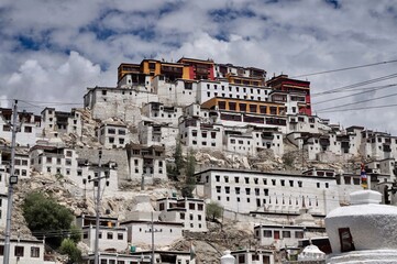 Obraz premium Thiksey Monastery in Ladakh- India