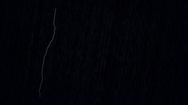 Midnight Storm Clean Technology Animation - Dark Lightning Energy 4K Seamless Loop