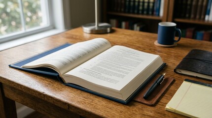 Fototapeta premium Solicitor General Briefing Document on Desk — Supreme Court Legal Concept