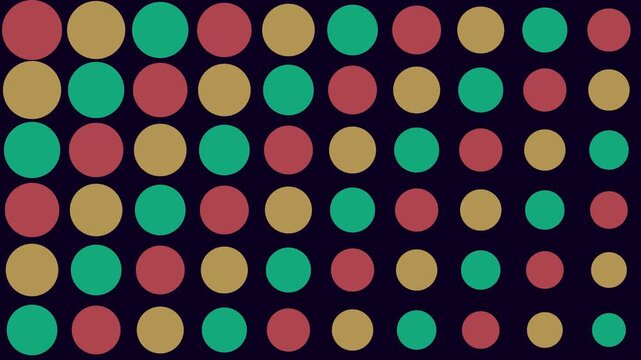 Abstract motion background, with pulsing colorful, circles, dynamic geometric, pattern animation for, modern digital and presentations