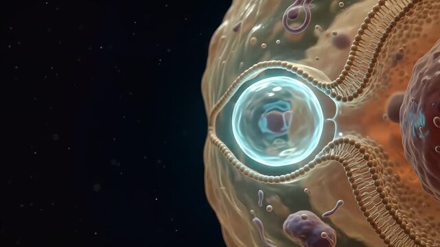 Endoplasmic reticulum membrane fission and intracellular transport vesicle release