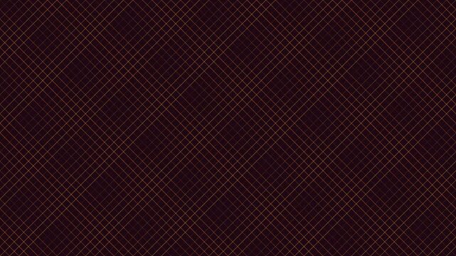 Minimalist dark background, with golden diagonal, grid pattern motion, abstract