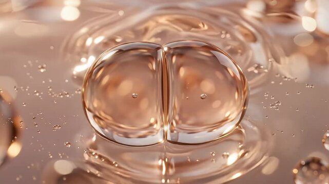 Extracellular fluid lipid droplet approach and liposome formation prep