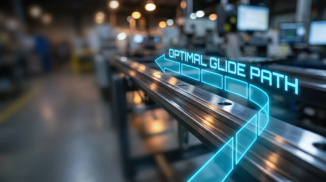 Predictive maintenance in automotive manufacturing enhances efficiency by optimizing glide path of production lines ensuring smooth operation and reducing downtime in industrial environments