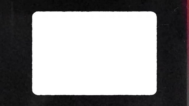 8mm design element with bright white space and black frame suitable for text placement, graphic overlays, banners, posters, website backgrounds.