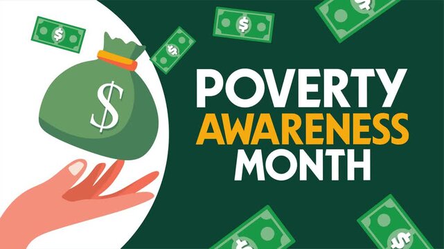 Poverty Awareness Month for improved community well-being