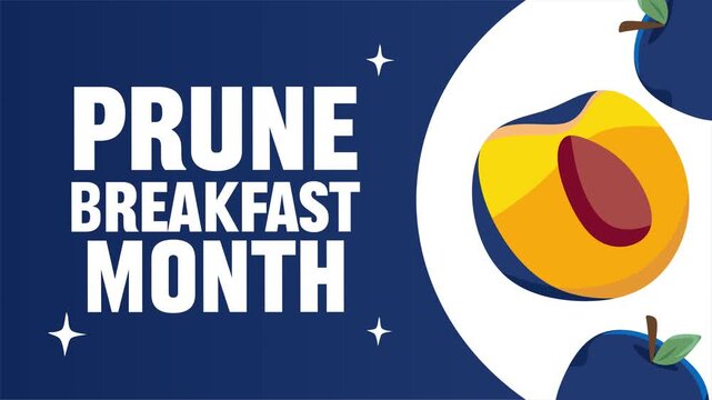 Celebrate Prune Breakfast Month with delicious prunes