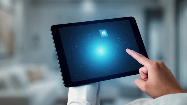 Concept of smart home automation enhances modern living. This innovative smart home system provides security, convenience, and control for a connected lifestyle. Gist