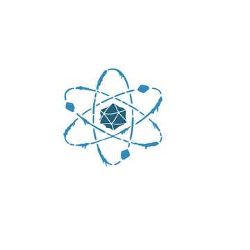 Chemical ice/snow vector