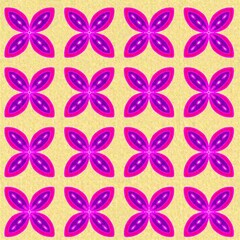 Fototapeta premium seamless pattern with butterflies batik