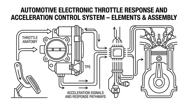 Automotive electronic throttle response and acceleration control.