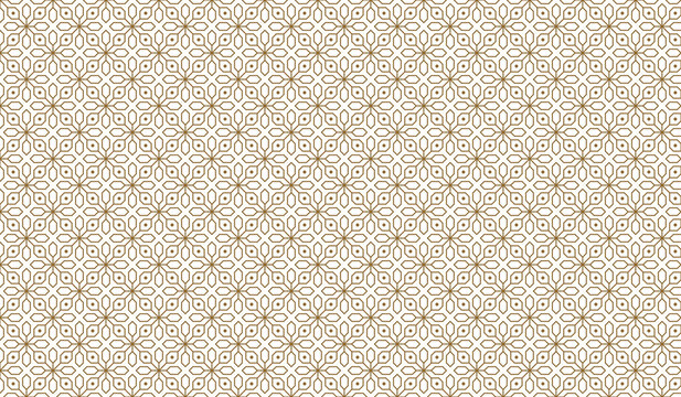 Intricate gold filigree ornamental seamless pattern with filigree, ornamental