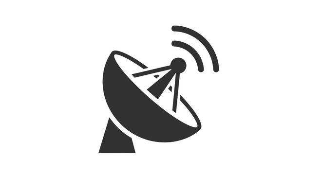Satellite Dish Antenna for Communication and Signal Transmission