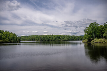 Fototapeta premium price lake, blue ridge parkway, NC
