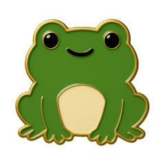 Fototapeta premium PNG Cute cartoon frog illustration
