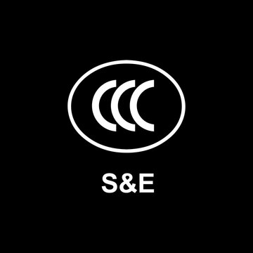 CCC S&E China Compulsory Certification Safety Environment Symbol Icon