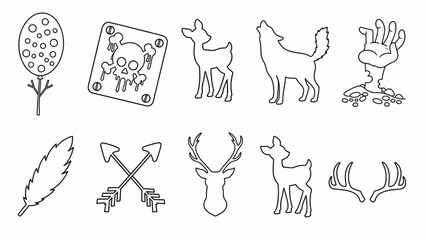 Obraz premium Children's illustration, relaxing, stress-relieving, educational, JPEG, coloring