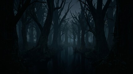 scary halloween background © gomal