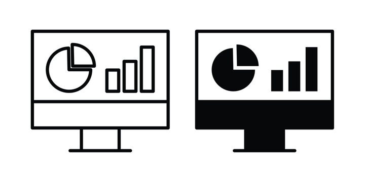 Analytics dashboard icon