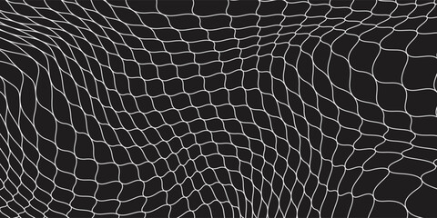 Black wired mesh texture isolated on white background. © srebbek