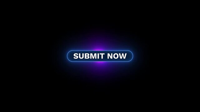 Submit Now Animation with Futuristic Digital Form Interface and Modern Glowing Action Button Design