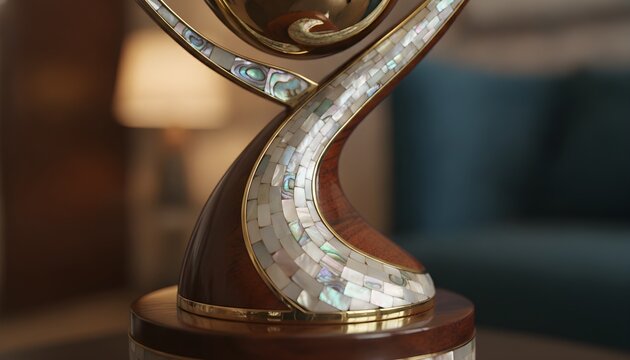Trophy Mother Of Pearl Inlay Luxury Detail