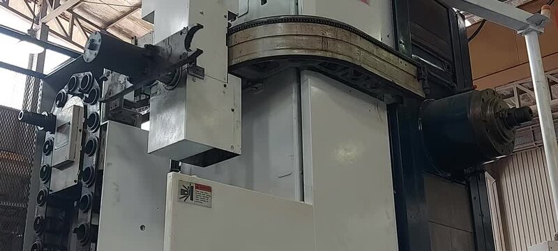 Automatic Tool Change (ATC) on CNC Milling Machine During Tool Replacement