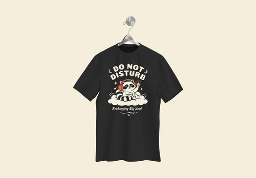 Do Not Disturb T Shirt Design
