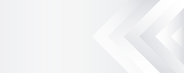 Abstract white and grey arrows futuristic technology background concept high-speed movement. Dynamic motion hi tech digital arrows and stripes. © salman