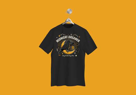 Midnight Dreamer T Shirt Design