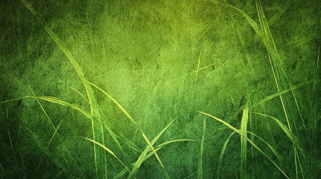 Fresh green plant texture background, needle grass leaf matte textured backdrop, natural forest decorative design for poster, packaging, PPT layout