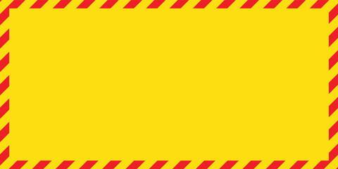 Fototapeta premium Warning yellow black diagonal stripes line. Safety stripe warning caution hazard danger road vector sign symbol.