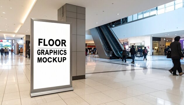 Modern Floor Graphics Display