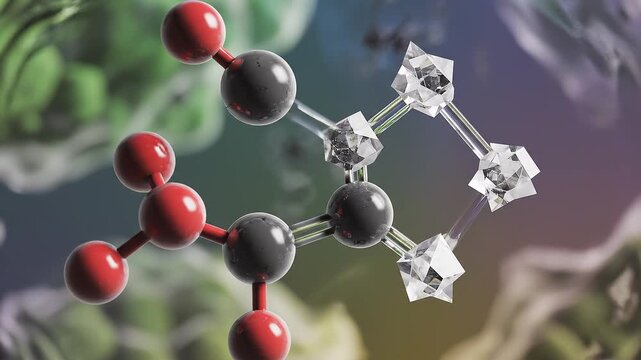 Photosynthesis Process Calvin Cycle Sugar Synthesis Molecular Structure