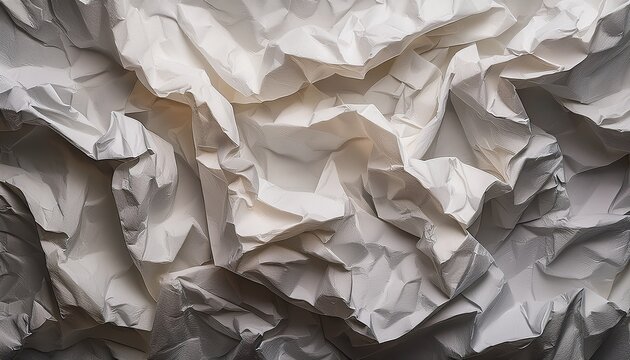 Crumpled Paper Texture Background Crush Paper So That It Becomes Creased And Wrinkled