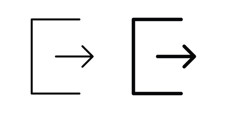 Sign out icon