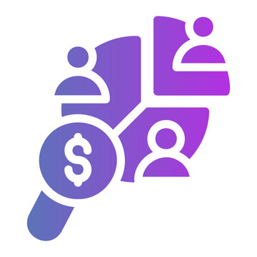 Competitor analysis Line Gradient Icon