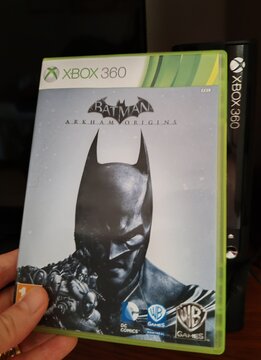 Rome, Italy - June 20, 2026, Batman: Arkham Origins for Xbox 360, an open-world action-adventure developed by WB Games Montr&eacute;al, was released on October 25, 2013.