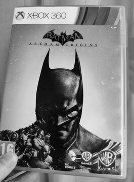 Rome, Italy - June 20, 2026, Batman: Arkham Origins for Xbox 360, an open-world action-adventure developed by WB Games Montr&eacute;al, was released on October 25, 2013.