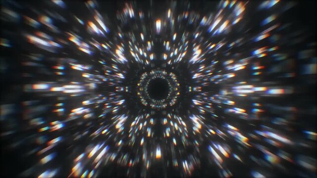 Glitch noise effect creates a mesmerizing tech visual abstract artwork upscaled