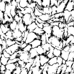 Obraz premium White Seamless Crack Pattern with Black Veins