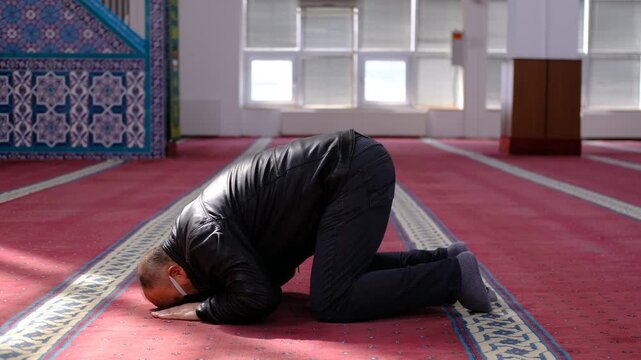 The Man Who Places His Forehead in Prostration