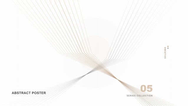 Abstract background with thin lines forming a geometric shape