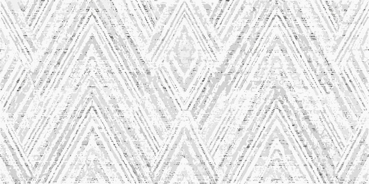 Chevron pattern with distressed texture on a white background