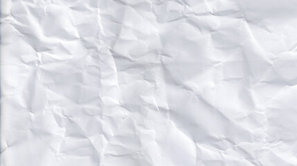 Obraz premium white crumpled paper