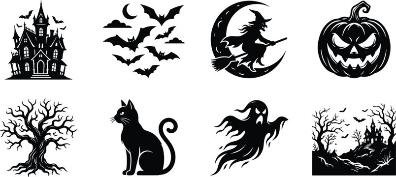 Set of black gardener stick figures and landscaping vector icons featuring trimming hedges, mowing grass, planting flowers, pruning trees, watering crops, and laying patio tiles for image_df7c9e.png.